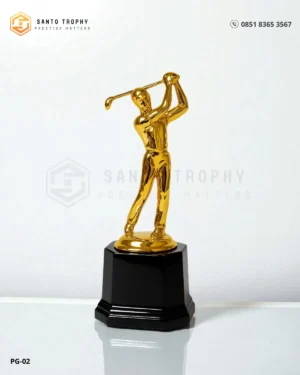Piala Golf Miniatur Penghargaan Award glossy miniatur