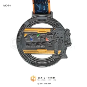 Medali Custom IYRC Zinc Alloy Santo Trophy