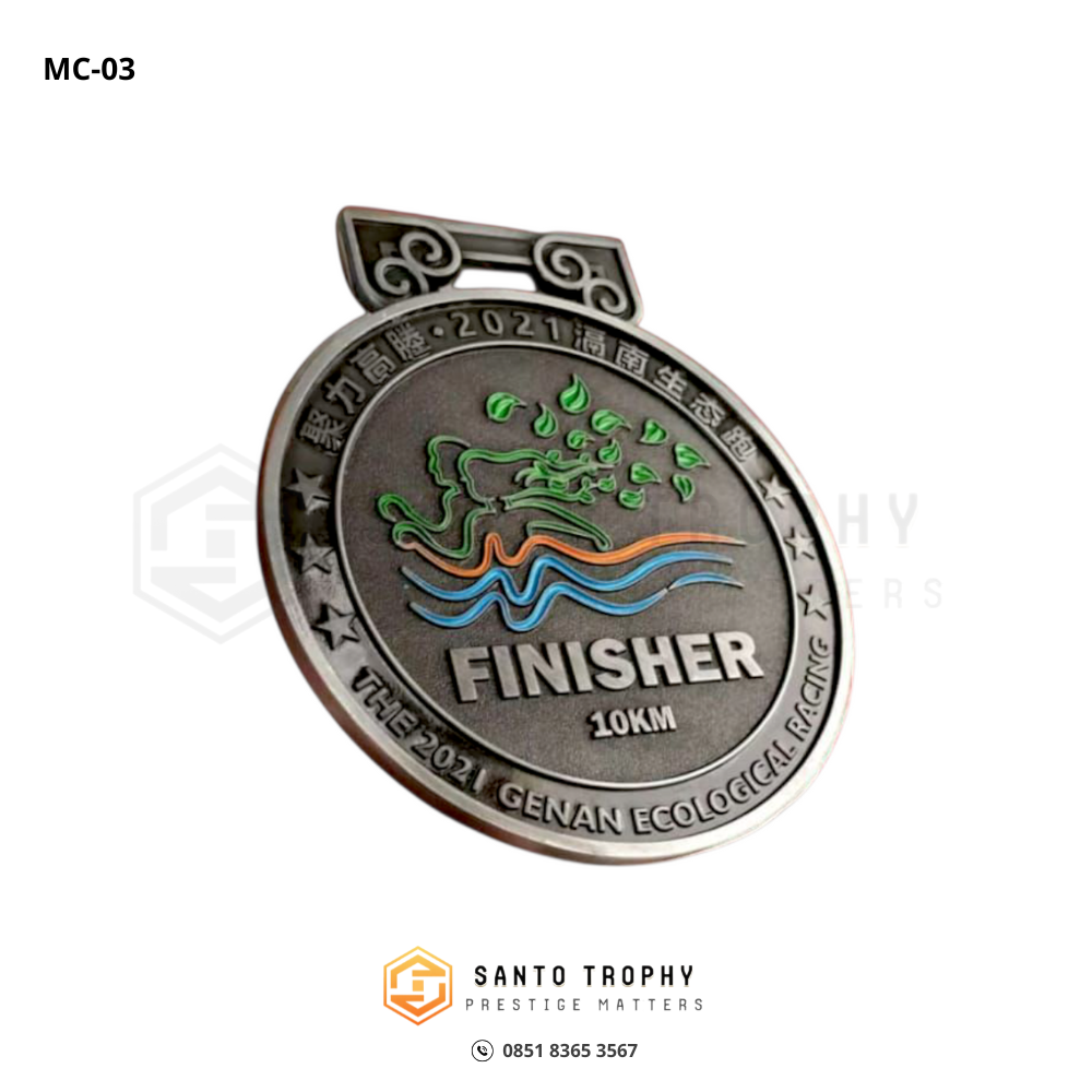Medali Custom Finisher 10KM