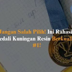medali kuningan resin berkualitas