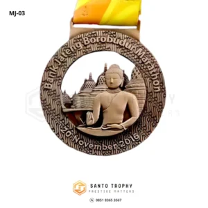 Medali kejuaraan borobudur marathon