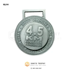 Medali Kejuaraan Binus Olympics Santo Trophy