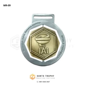 Medali Running Apoteker Run 5K Belakang spinner