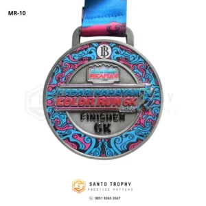 medali run color bank indonesia custom